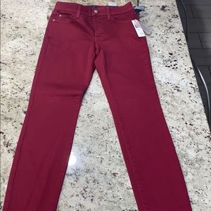 NYDJ Alina Legging - Claret - Size 2